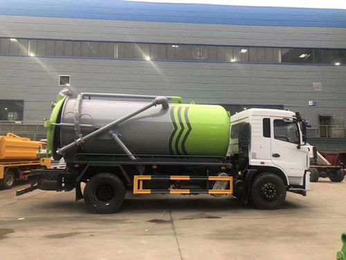 國六東風專底吸污車價格圖片, 12方 清洗吸污吸糞車報價